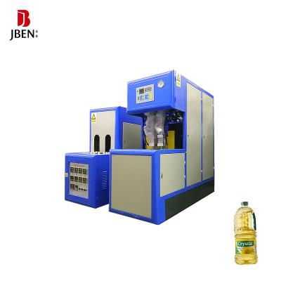 China 25 L Jerry Can Semi Automatic Bottle 20 Liter Hand Feeding Automatic Pet Plastic Bottle Blow Molding Machine for sale