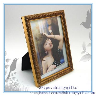 China SCF00076 hot silver open sexy metal girl a4 pictur silver photo frame for sale