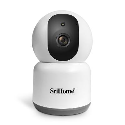 China Human Motion Tracking Srihome IP Cameras HD Indoor Cameras with 4MP Spotlight Full Color Night Vision AI Human Detection Two Way Video for sale