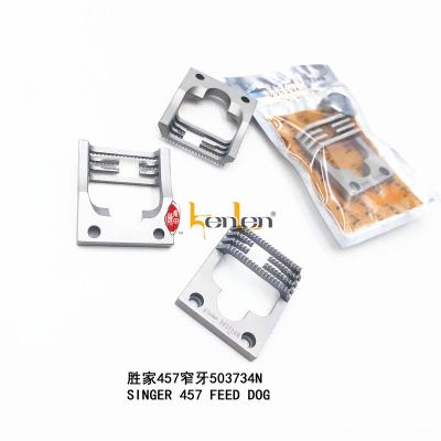 China Garment Shops KENLEN Brand BEST SELLING Industrial SINGER 457 FEED DOG 503734N Sewing Machine Spare Parts for sale