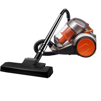 China Cyclone Technology Factory Direct Household Orange 220V Bagless Vacuum Cleaner for sale