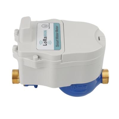 China Water meter plastic box waterproof remote water meter with lorawan sensor DN15-25 for sale