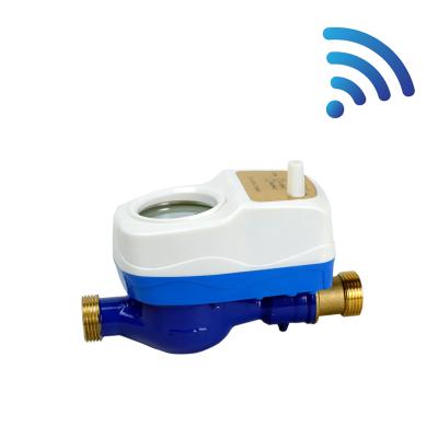 China LORA Wireless AMR Brass Prepaid Smart Water Meter for sale