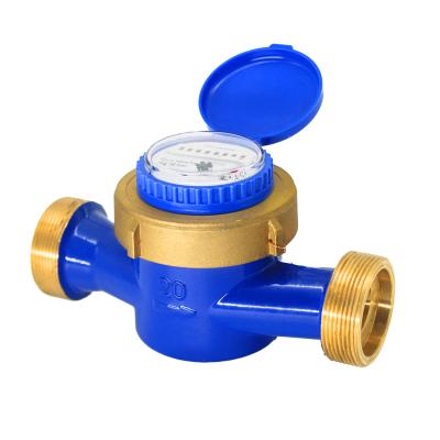 China Single 15mm Household Brass Spray Water Meter for sale