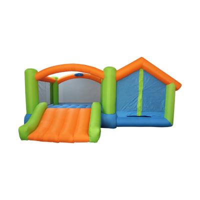 China Outdoor Sports Fashion Portable Design Hot Selling Inflatable Castle With Slide Logo Party for sale