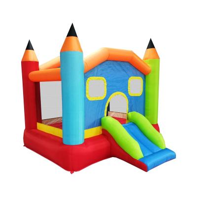 China Outdoor Sports Games For Kids Inflatable Jumping Castle With Blower for sale