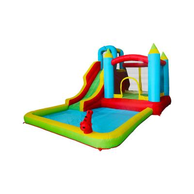 China Professional Outdoor Amusement Park Supplier With Blower And Commercial Jumping Inflatable Basketball Castle Store for sale