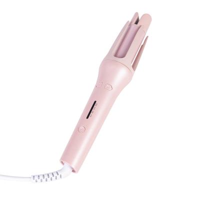 China Wave Hair Curling Christmas Gift Extra Long Barrel Curling Iron Hair Straightener Curler Ceramic Hair Curler Rotating for sale