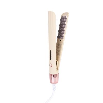 China Volumizing hair iron Customized Ceramic Fast Heats Hair Crimper Iron Volumizing Iron Tool Wave Corrugated Machine with hair volumized funtion for sale