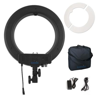 China Photo Video 12inch Dimmable Bi-Color LED Make Up Ring Light for Photography for sale