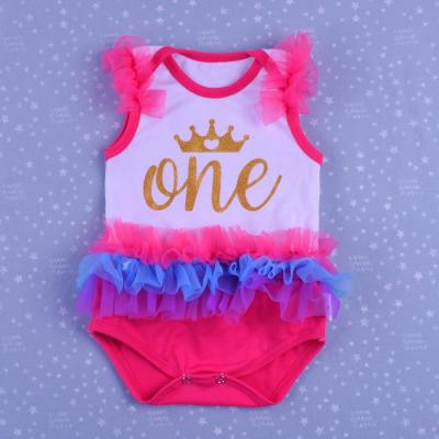 China 2021 New Design High Quality Fashionable Item Baby Christmas Romper Eco-friendly Breathable for sale