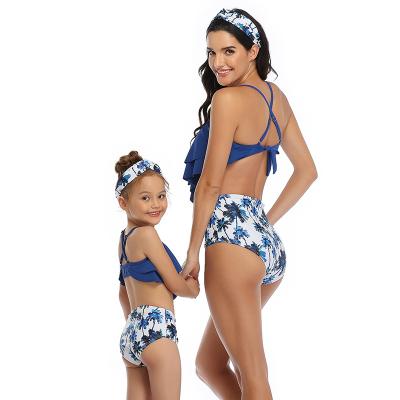 China 2021 Parent Child Swimsuit Bikini Viable Swimwear for sale