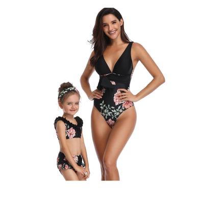 China Guaranteed Viable Quality Price Suitable Parent-child One-piece Swimsuit for sale