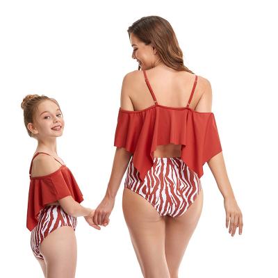 China Viable made in china top quality parent-child swimsuit costume for sale