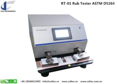 China Printing Ink Rub Resistance Durability Tester Paper ink absorption tester for sale