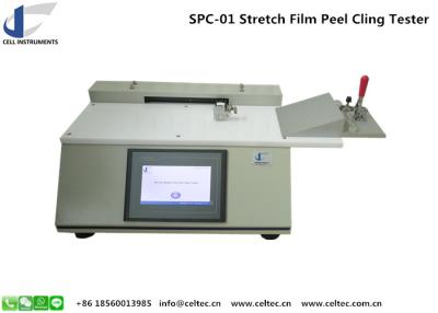 China PVC AND PE WRAPPING STRETCH FILM PEELING CLING FORCE TESTER ASTM D5458 for sale