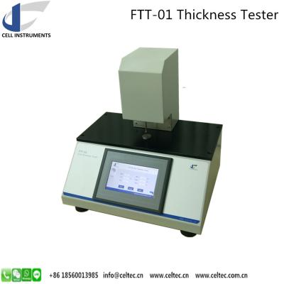 China Plastics Film and sheeting Thickness gauge tester Paper Paperboard thickness testing equipment thickness measuring for sale