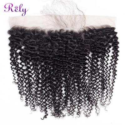 China Wholesale Good Quality Transparent 13x4 Lace Frontal Hair Body Wave Pre-Plucked Curly Brazilian Remy Hair 4x4 Lace Curly Headband for sale