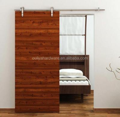 China Sliding Foshan Ouliya Sliding Barn Door High Quality Hardware Made By Stainless Steel Grade SS304 for sale