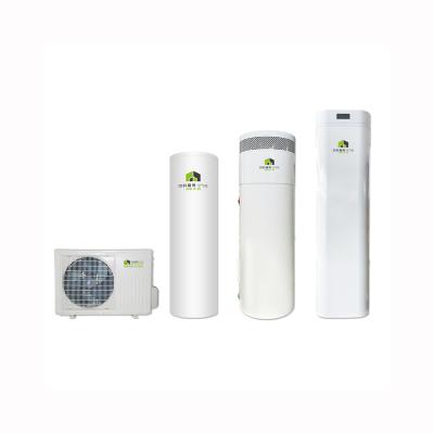 China Outdoor Profession Air Source Enamel Tank Heat Pump Heater Split Hot Selling Air To Water Heat Pump for sale