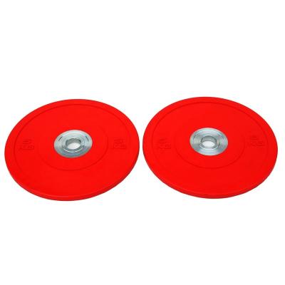 China Durable solid weight rubber bumper plate for sale