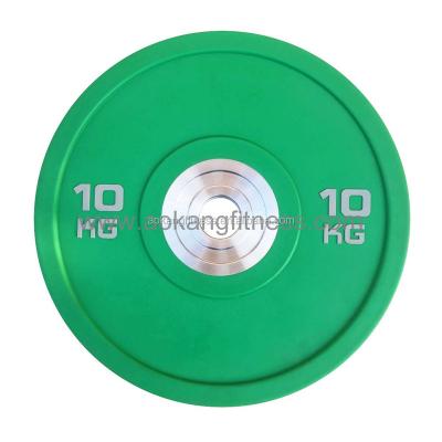 China Durable polyurethane PU weight plate for sale