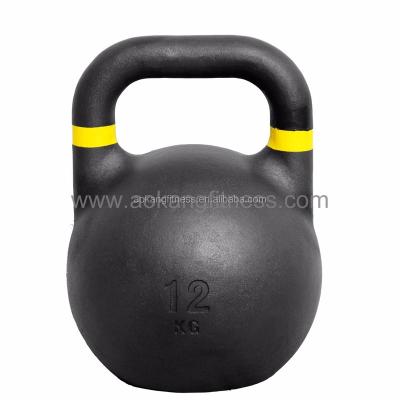 China Weight Lfiting Stainless Steel Handle Competition Kettlebell /Steel Cavity Competitton Kettlebell for sale