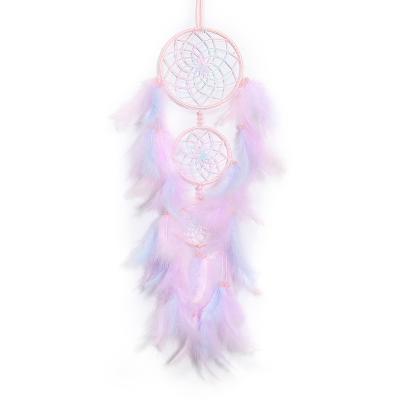 China China wholesale 13cm diameter hand made European style dream catcher for children's day for sale