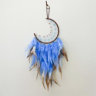 China Feather Minimalist High Quality Literary Dreamcatcher Craft Gift Decor Wall Hanging Dream Catchers for sale