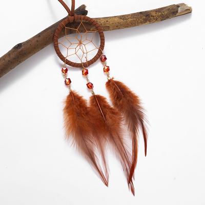 China Minimalist high quality cheap dream catcher with led lights girls bedroom boho decor for sale