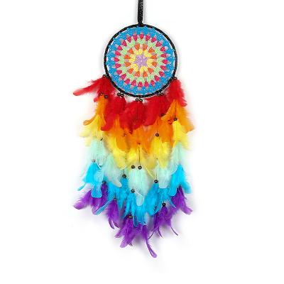 China Factory hot sales minimalist wall decor handmade dream catcher for bedroom kidsroom craft hanging decoration for sale