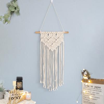 China Wall Hanging Bohemian Creative Home Hanging Bohemian Macrame Tassel Decoration Folk Art Dream Catcher for sale