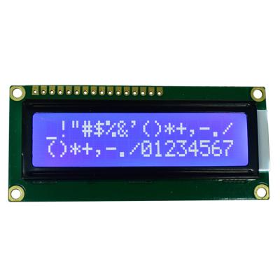 China Character Dot Matrix LCD Module SPLC780D Controller BLUE Film Positive Display for sale