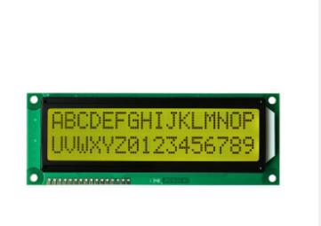 Cina Modulo LCD del LED della luce bianca della parte posteriore, modulo LCD monocromatico del carattere 16×2 in vendita