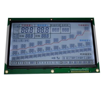 China 190*123mm Segment-Code LCD-Modul-Stift-Paragraph-Art graue Film-Positivdarstellung zu verkaufen