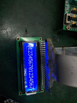 China Einfarbiges Charakter LCD-Anzeigen-Modul, 80*36mm industrielle LCD Module zu verkaufen