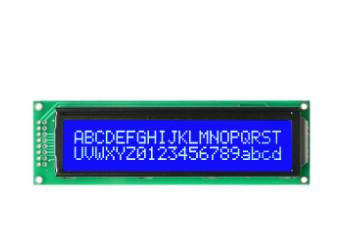 China 116.0x37.0x13.5 LCD Character Display Modules STN Yellow Green Type for sale