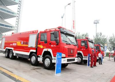 China Sinotruck HOWO 6x4 water tender fire truck 12000L - 16000L with  water rescue equipment for sale