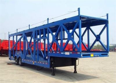 China Double FUWA axis 8 units car carrier semi trailer truck Customizable for sale