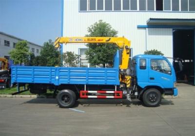 China Large Capacity EUR II 266 HP Bule Truck Mounted Crane With some Free Parts for sale