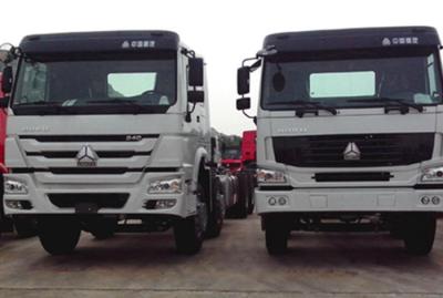 China Sinotruk Howo Euro II 6x4 10 wheel prime mover truck / truck tractor for sale