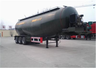 China Carbon steel  cement bulk truck 3 axle 45m3 For large construction sites for sale