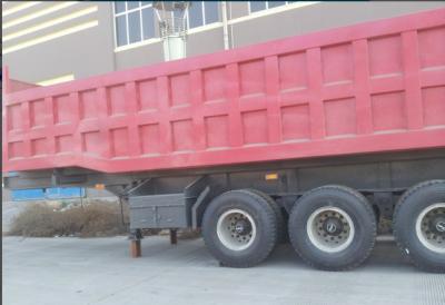 China New hydraulic type 40ton U - shape heavy duty dumper truck trailer 25 M3 tipper semi trailer  in Africa for sale