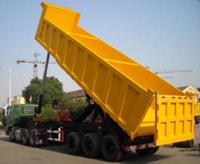 China 30 ton 60 ton 2 axles 3 Axles Hydraulic Rear Dump Semi Trailer good price Dump Trailer For Sale for sale