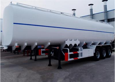 China Popular in Africa and Mid east 3 or 4 axles Fuwa or BPW 45000 liters fuel tanker trailer/crude oil tank semi trailer for sale