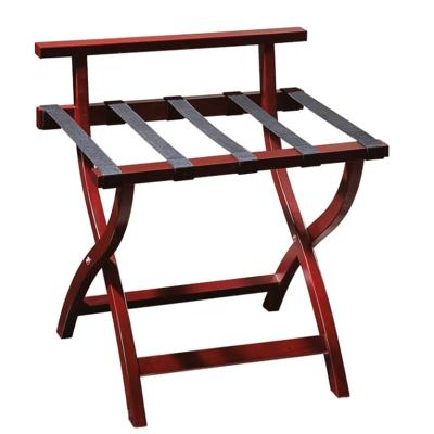 China 100% Eco-friendly Solid Wood Luggage Rack Simple Home Hotel Rack Storage High Quality And Practical Style for sale