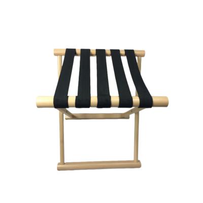 China 100% Eco-friendly Custom Modern Simple Hotel Furniture Hotel Furniture Solid Wood Foldable Luggage Racks for sale