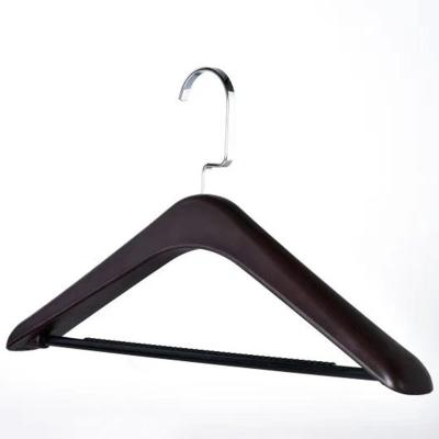 China Custom Logo Star Hotel Hanger Men's Coat Hanger Anti-slip Plastic Coat Hanger Antique New Arrival Coat Hanger Coat Hanger for sale