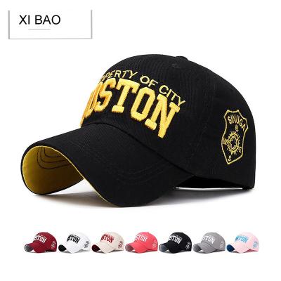 China Wholesale Waterproof Three-dimensional Embroidery Spring And Summer Sun Hat Lovers Baseball Cap for sale