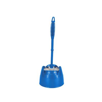 China Direct Wholesale Viable Low Price Manufacturer Commercial Toilet Brush With Long Plastic Handle for sale